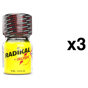 Poppers RADIKAL RUSH N-PENTYL POWER 10ml x3