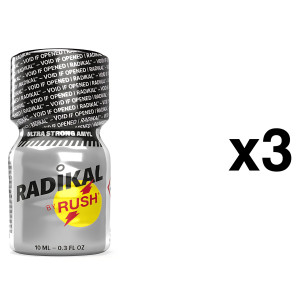 Poppers RADIKAL RUSH ULTRA STRONG 10ml x3