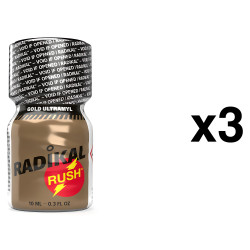 Poppers RADIKAL RUSH GOLD ULTRAMYL 10ml x3