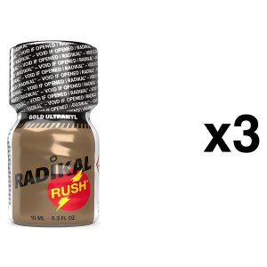 Poppers RADIKAL RUSH GOLD ULTRAMYL 10ml x3