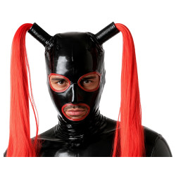 Cagoule en latex REDTAILS de LateXcite