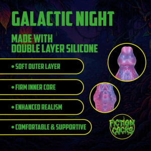 Plug Monstre GALACTIC NIGHT FIEND 17 x 7 cm de Fiction Cocks