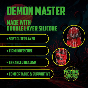 Gode Monstre DEMON MASTER 16 x 6.5 cm de Fiction Cocks