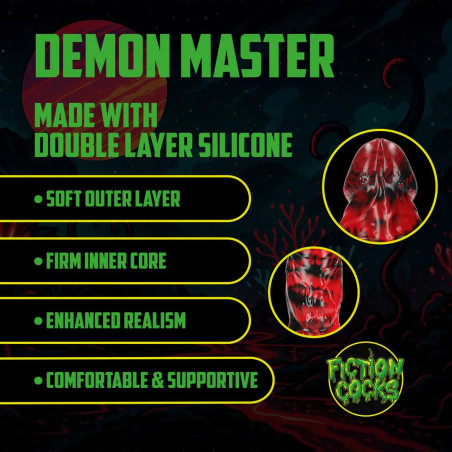 Gode Monstre DEMON MASTER 16 x 6.5 cm de Fiction Cocks