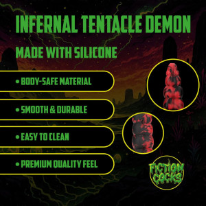Gode Monstre INFERNAL TENTACLE DEMON par Fiction Cocks