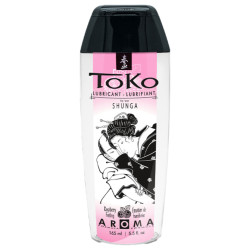 Lubrifiant aromatisé Shunga TOKO Émotion de framboise 165ml