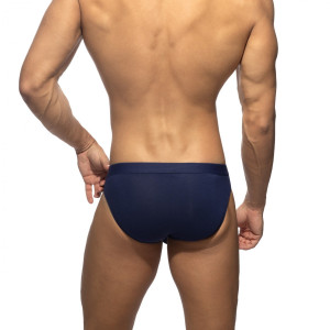 Slip BAMBOO SKIN Bleu marine de Addicted