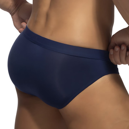 Slip BAMBOO SKIN Bleu marine de Addicted
