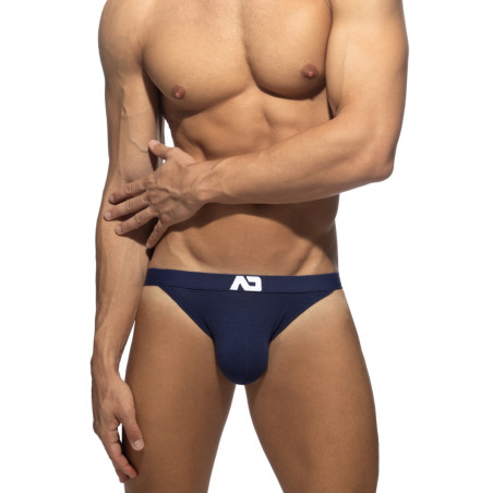 Jockstrap BAMBOO SKIN Bleu marine de Addicted