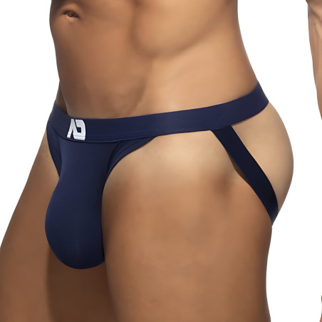 Jockstrap BAMBOO SKIN Bleu marine de Addicted