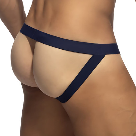 Jockstrap BAMBOO SKIN Bleu marine de Addicted