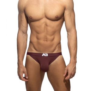 Jockstrap BAMBOO SKIN Grenat de Addicted