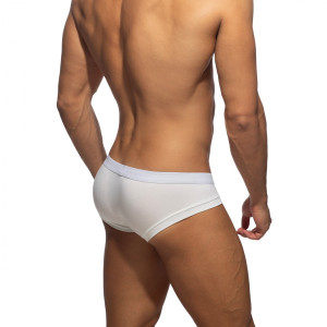 Slip Cheeky Brief BAMBOO SKIN Blanc de Addicted