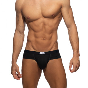 Slip Cheeky Brief BAMBOO SKIN Noir de Addicted