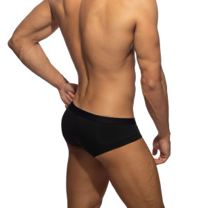 Slip Cheeky Brief BAMBOO SKIN Noir de Addicted