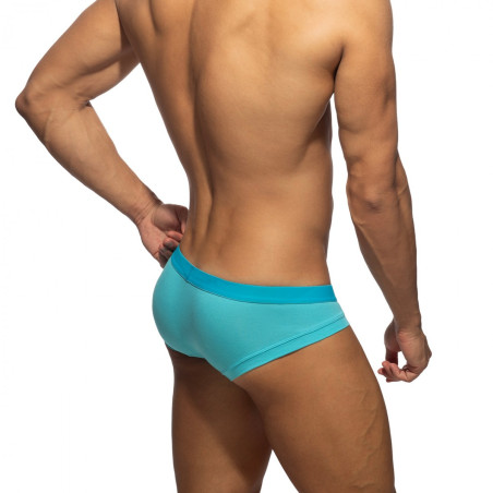 Slip Cheeky Brief BAMBOO SKIN Turquoise de Addicted