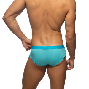 Slip Cheeky Brief BAMBOO SKIN Turquoise de Addicted