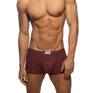 Boxer BAMBOO SKIN Grenat de Addicted