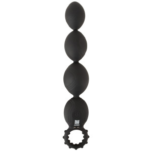 Boules anales vibrantes FLEX ANOS 18.5 x 4.7 cm