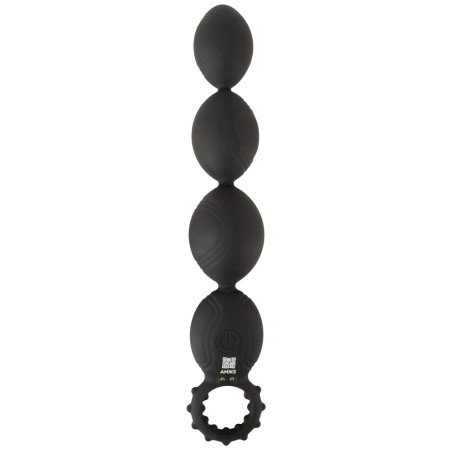 Boules anales vibrantes FLEX ANOS 18.5 x 4.7 cm