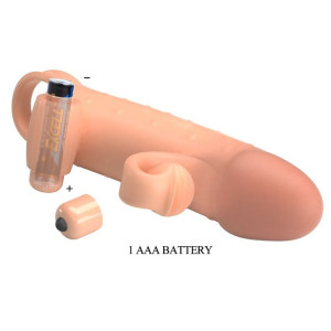 Gaine à pénis vibrante VIBES HEART de ExtendMyDick