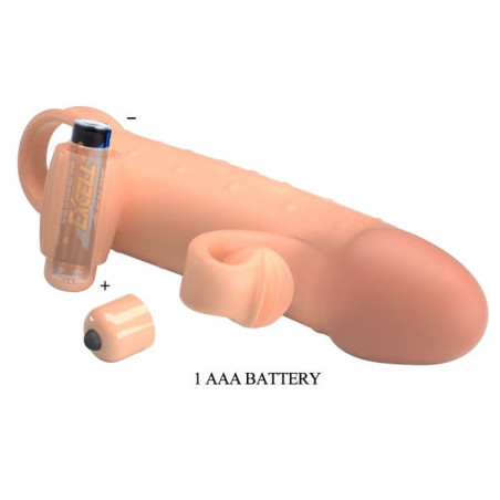 Gaine à pénis vibrante VIBES HEART de ExtendMyDick