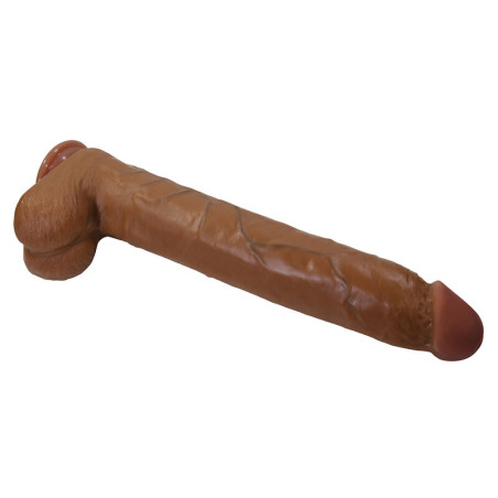 Gode réaliste DANY 31 x 5.7cm Marron de Pretty Love