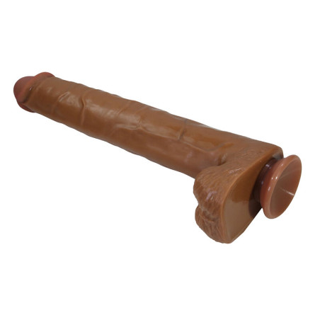 Gode réaliste PAT 34 x 6.3cm Marron de Pretty Love