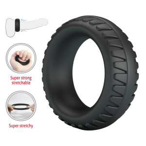 Cockring Silicone MERRITT 35mm de Crazy Bull