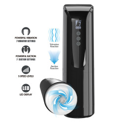 Masturbateur LARISSA 7 modes de Vibrations-Succion