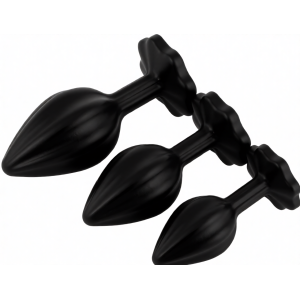 Set de 3 Plugs PEARCROSSED rouge de MyPlayToys