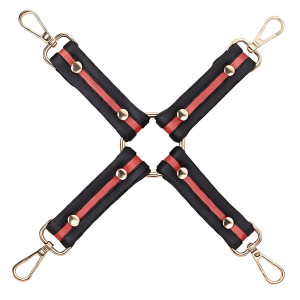 Connecteur de menottes COLORSBAND CROSS Rouge