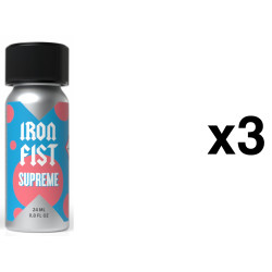 Poppers IRON FIST SUPREME 24 ml x3