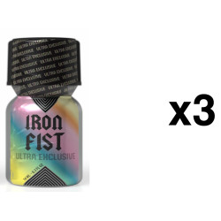 Poppers IRON FIST ULTRA EXCLUSIVE 10 ml x3