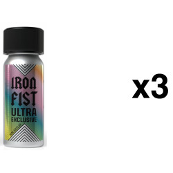 Poppers IRON FIST ULTRA EXCLUSIVE 24 ml x3
