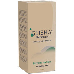 Parfum aux Phéromones CEDARWOOD BREEZE de Geisha 2