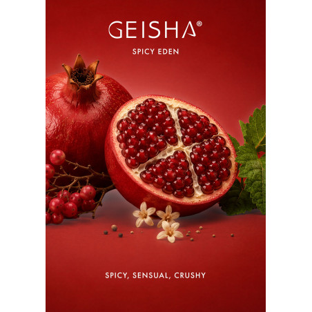 Bougie de massage SPICY EDEN de Geisha