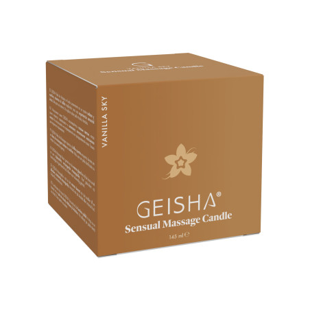Bougie de massage VANILLA SKY de Geisha 145ml