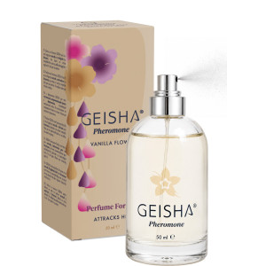 Parfum aux phéromones VANILLA FLOWER de Geisha 50ml