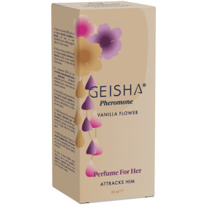 Parfum aux phéromones VANILLA FLOWER de Geisha 50ml