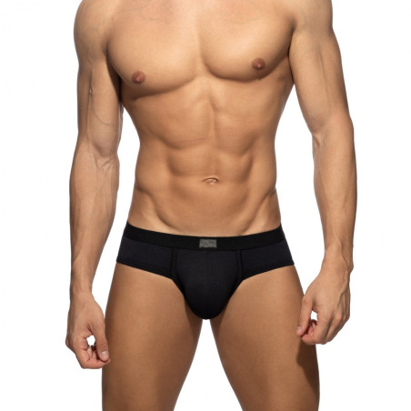 Slip BASIC PIQUE Noir de Addicted