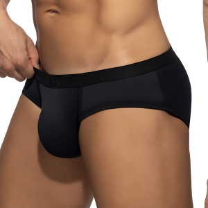 Slip BASIC PIQUE Noir de Addicted