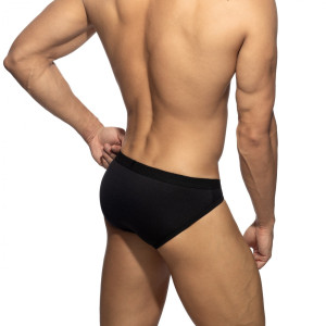 Slip SPORTIVE PIQUE Noir de Addicted
