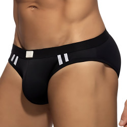 Slip SPORTIVE PIQUE Noir de Addicted