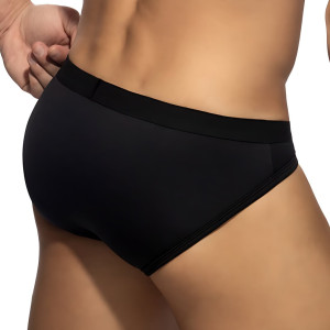 Slip SPORTIVE PIQUE Noir de Addicted