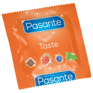 Préservatifs aromatisés TASTE boîte de 3 de Pasante
