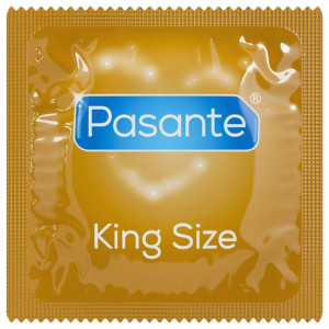 Préservatifs larges KING SIZE x3 Pasante