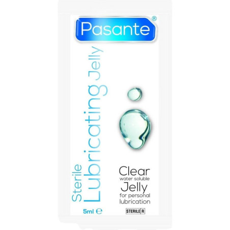 Dosette de lubrifiant stérile CLEAR JELLY par Pasante