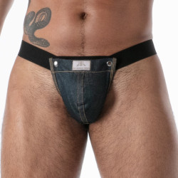 String DENIM BRUT Bleu de TOF Paris