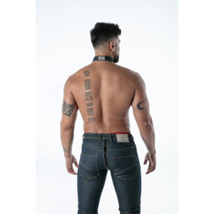 Collier DENIM BRUT Bleu de TOF Paris
